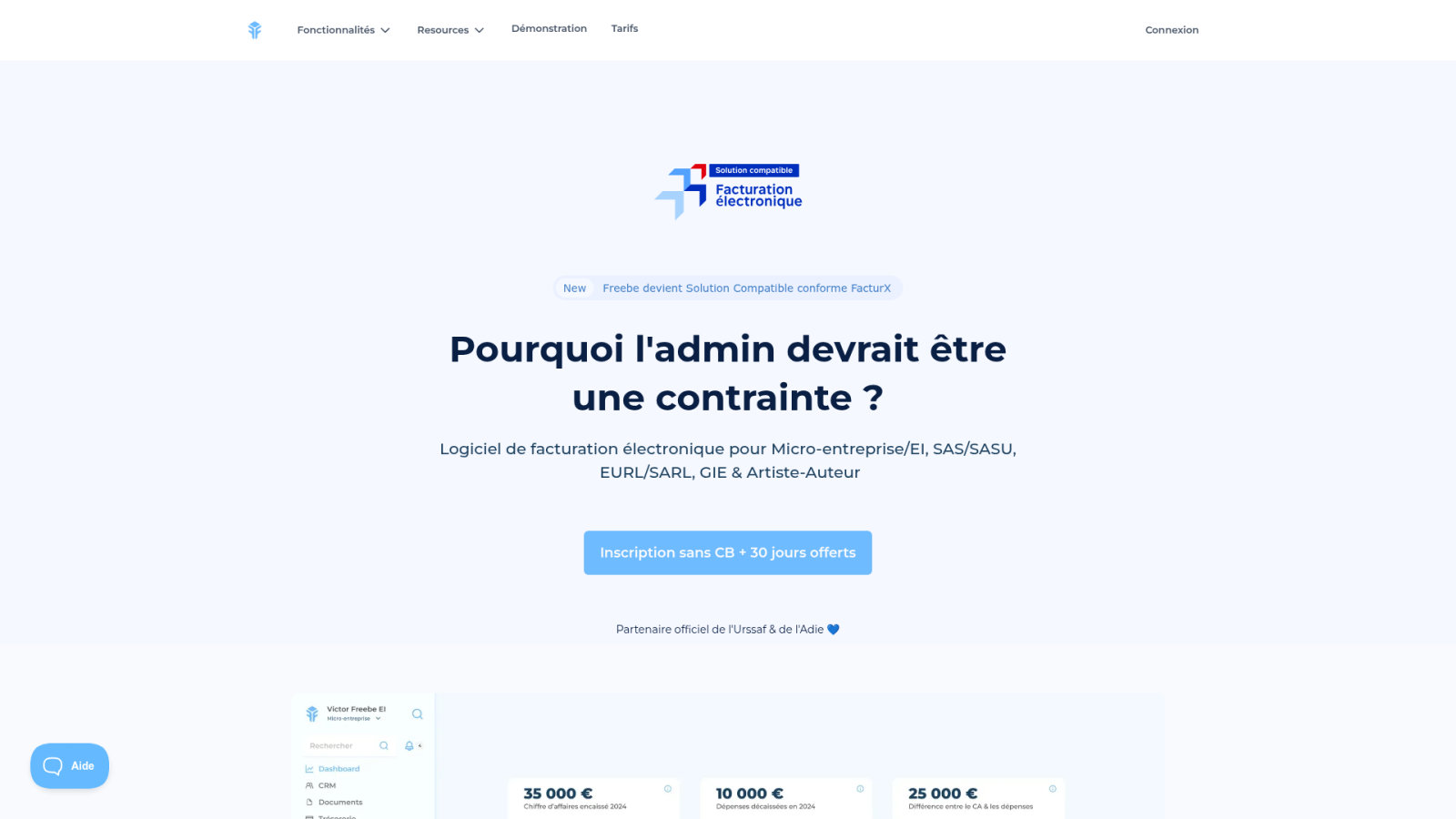 Freebe : gérer sa micro-entreprise sans erreur