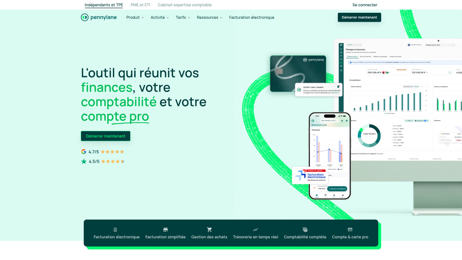 Pennylane : centraliser sa gestion financière pour gagner en visibilité
